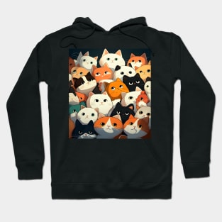 I Need All These Cats Cat Owner Cats - Funny Cats Hoodie